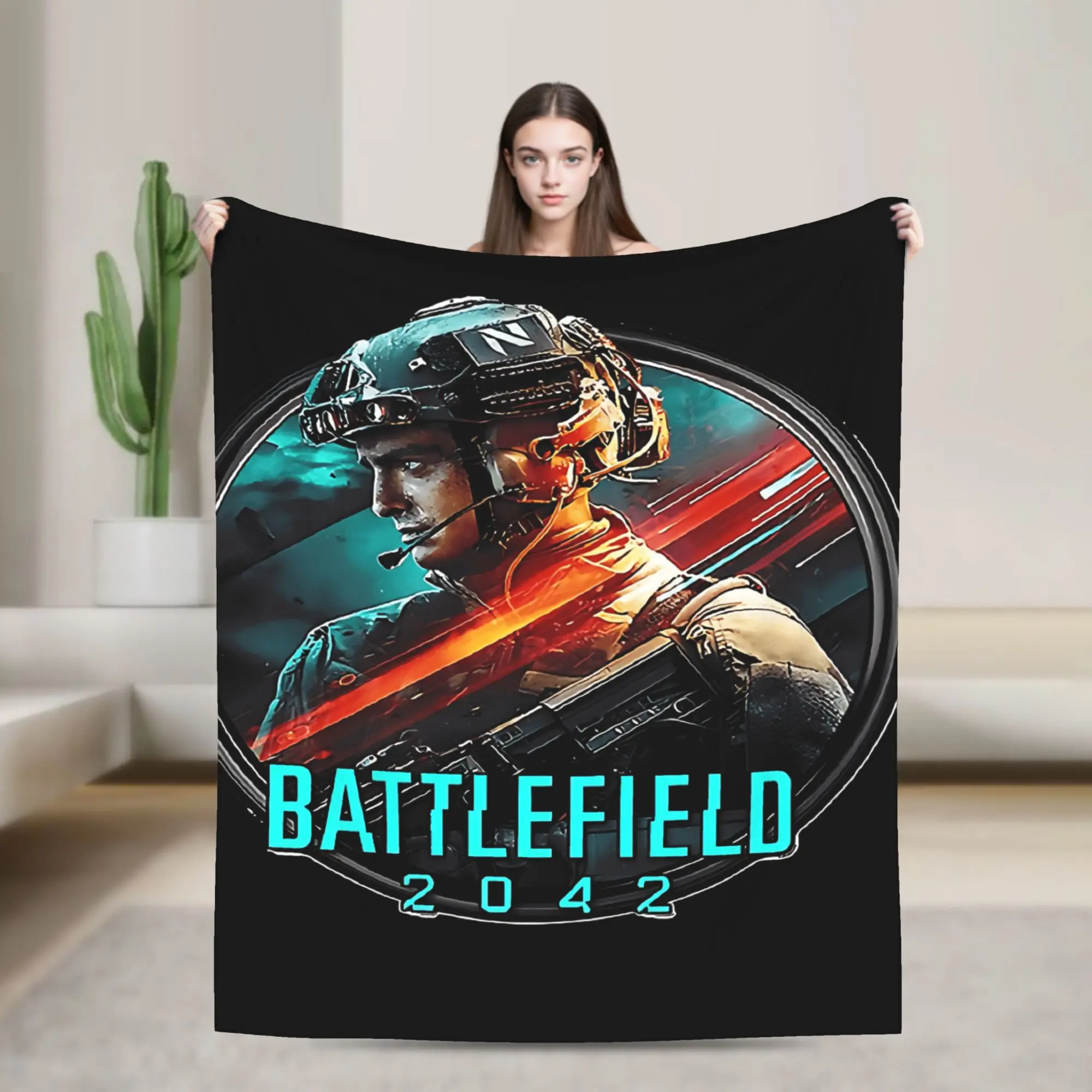 Battlefield 2042 Game Flannel Blanket Warm Soft Throw Blanket for Couch Chair Decorative Novelty Bedspread Sofa Bed Cover
Battlefield 2042 Game Flannel Blanket Warm Soft Throw Blanket for Couch Chair Decorative Novelty Bedspread Sofa Bed Cover