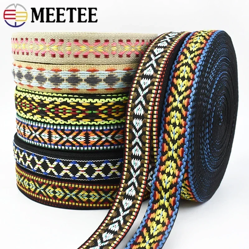 2-20meters 20mm Embroidered Jacquard Ribbons Band Polyester Webbing Lace Trim for Pet Collars Clothing DIY Sewing Accessories
2-20meters 20mm Embroidered Jacquard Ribbons Band Polyester Webbing Lace Trim for Pet Collars Clothing DIY Sewing Accessories