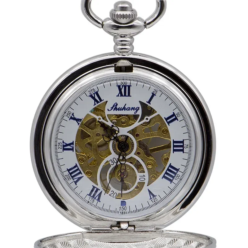 2025 Vintage Mechanical Pocket Watch Best Gift Box Fashion Skeleton Watches Steampunk Silver Classic for Men Women PJX1369
2025 Vintage Mechanical Pocket Watch Best Gift Box Fashion Skeleton Watches Steampunk Silver Classic for Men Women PJX1369