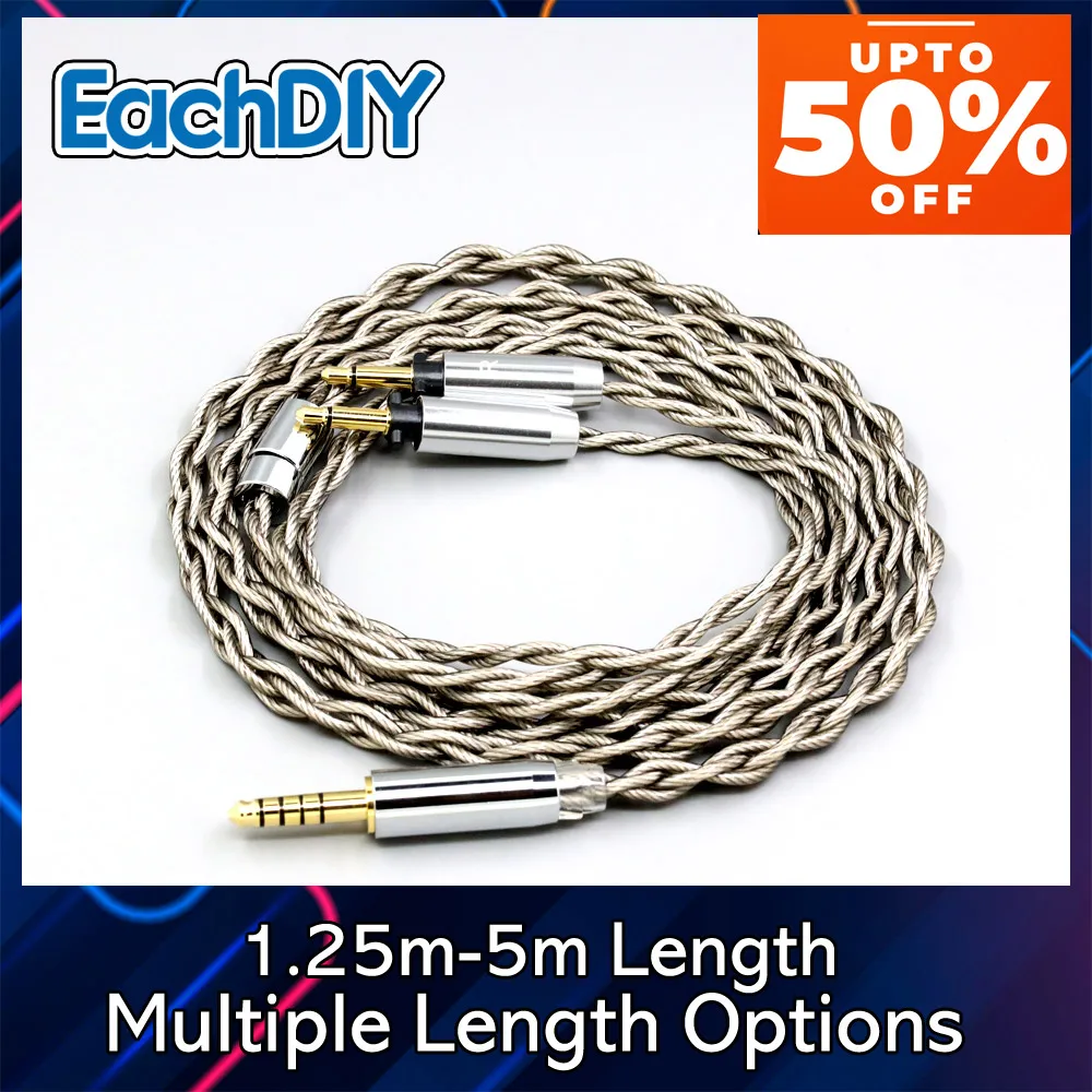 Pure 99% Silver Shield Plated Graphene Earphone Cable For Final Audio SONOROUS IV VI VIII X D8000 Design Pando Hope vi 9005
Pure 99% Silver Shield Plated Graphene Earphone Cable For Final Audio SONOROUS IV VI VIII X D8000 Design Pando Hope vi 9005