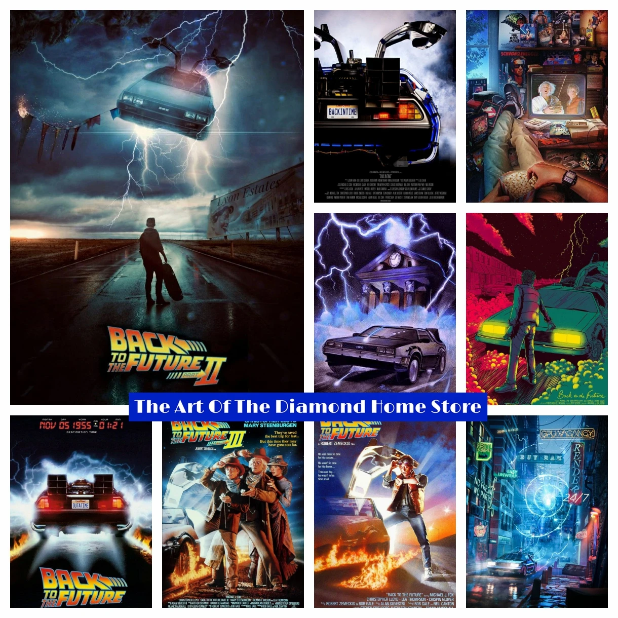5D DIY AB Drills Diamond Painting Mosaic Back To The Future Movie Car Cross Stitch Embroidery Beads Rhinestone Wall Home Decor
5D DIY AB Drills Diamond Painting Mosaic Back To The Future Movie Car Cross Stitch Embroidery Beads Rhinestone Wall Home Decor