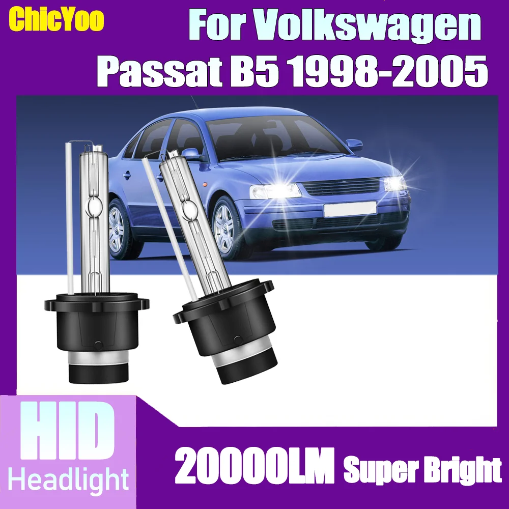 2PCS 35W Xenon Headlight Bubs 20000LM High Power 6000K White Super Bright Xenon Car Lights For Volkswagen Passat B5 1998-2005
2PCS 35W Xenon Headlight Bubs 20000LM High Power 6000K White Super Bright Xenon Car Lights For Volkswagen Passat B5 1998-2005