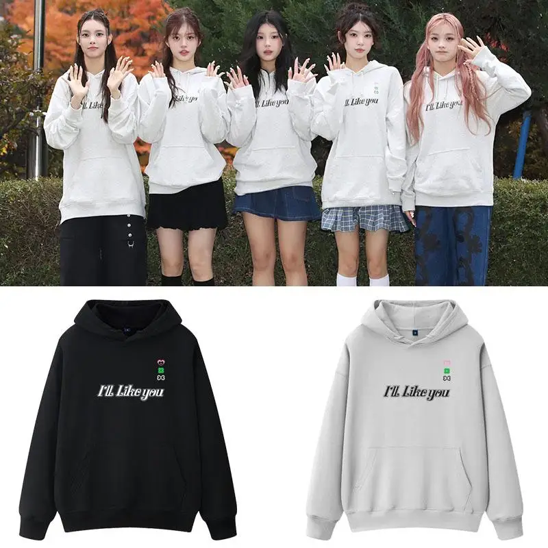 Pure Cotton Fce Hoodie Sweatirt ILLIT Concert I’LL like YOU Spring Autumn Zip up Hooded Sweatirt Women's Casual Wear
Pure Cotton Fce Hoodie Sweatirt ILLIT Concert I’LL like YOU Spring Autumn Zip up Hooded Sweatirt Women's Casual Wear