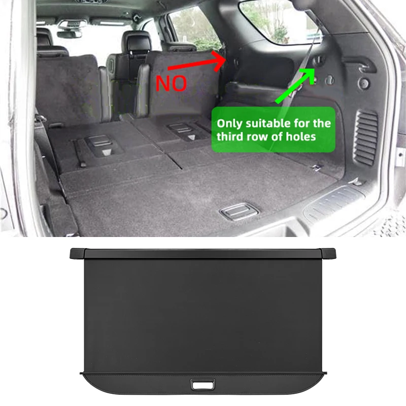 For Dodge Durango 2011-2025 Retractable Trunk Cargo Cover Parcel Rack Anti-Peeping Shield Privacy Auto Interior Accessories
For Dodge Durango 2011-2025 Retractable Trunk Cargo Cover Parcel Rack Anti-Peeping Shield Privacy Auto Interior Accessories