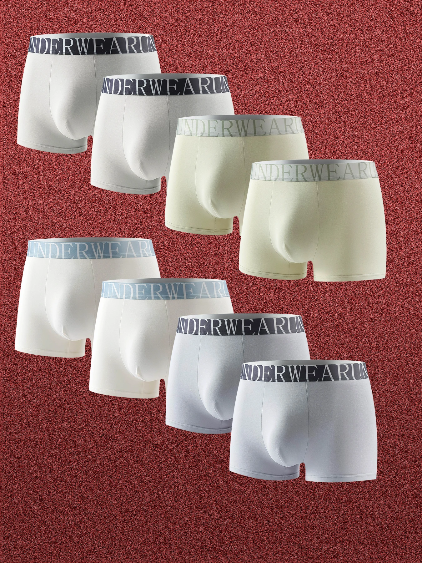 Комплект из 8 мужских трусов-боксеров из полиэстера со средней талией (брендовый пояс, варианты разных размеров) — мужское нижнее белье
Комплект из 8 мужских трусов-боксеров из полиэстера со средней талией (брендовый пояс, варианты разных размеров) — мужское нижнее белье