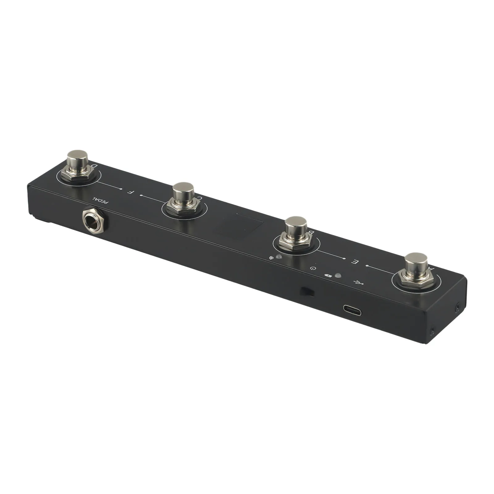 For MIDI Footswitch Controller Featuring 4 Buttons and Rechargeable Battery Compact Design Ideal for Musicians' Needs
For MIDI Footswitch Controller Featuring 4 Buttons and Rechargeable Battery Compact Design Ideal for Musicians' Needs