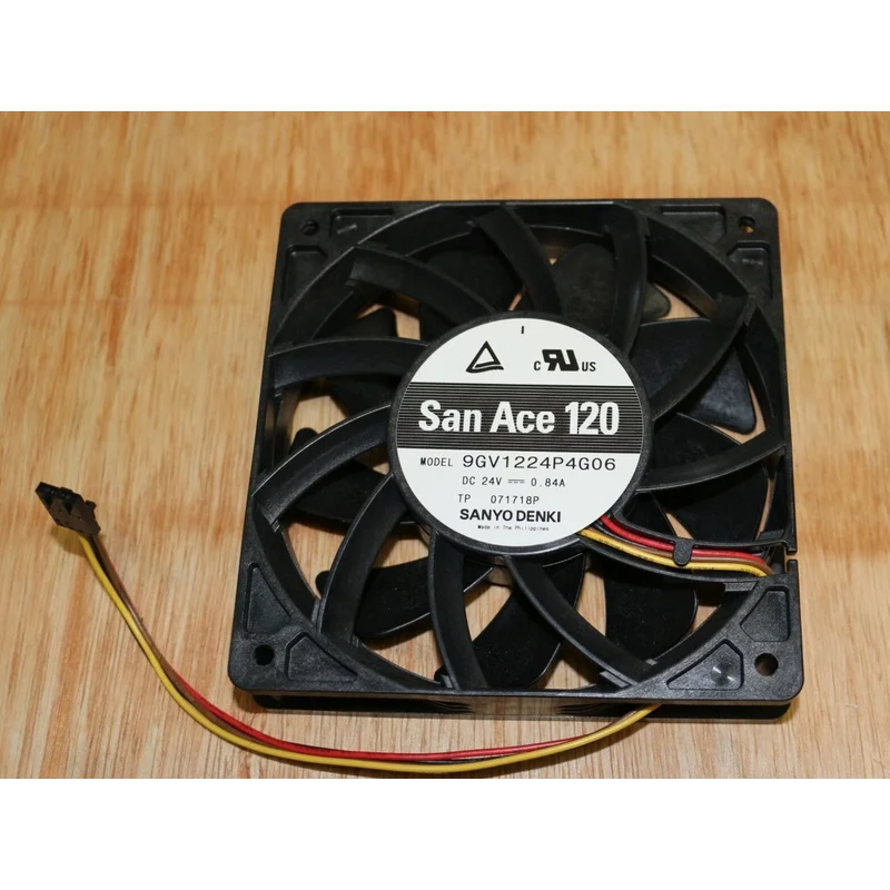 A+for 1pcs Sanyo San Ace 120 Inverter Cooling Fan 9GV1224P4G06 MODEL DC 24V 0.84A
A+for 1pcs Sanyo San Ace 120 Inverter Cooling Fan 9GV1224P4G06 MODEL DC 24V 0.84A