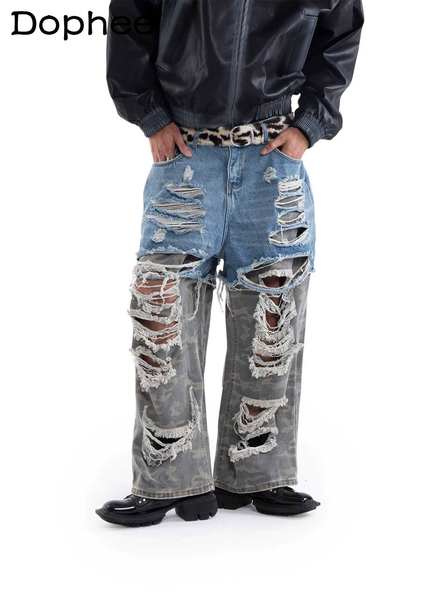 2026 New Men's Jeans American Retro High Street Wide-Leg Fashion Trendy Handsome Loose Casual Long Pants
2026 New Men's Jeans American Retro High Street Wide-Leg Fashion Trendy Handsome Loose Casual Long Pants