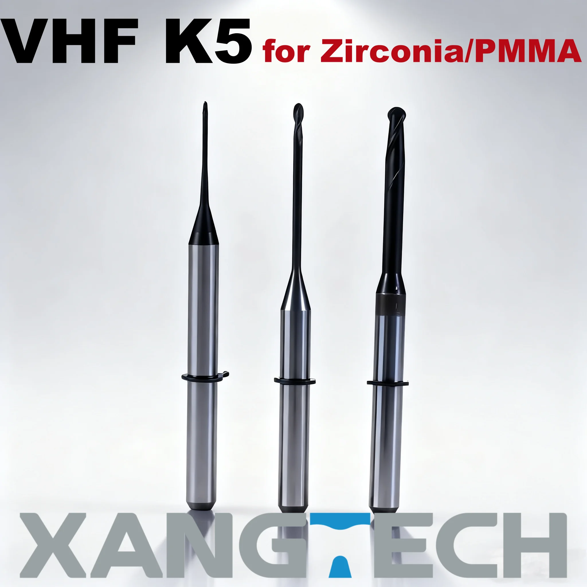 XANGTECH VHF K5 Zirconia/PMMA Milling Bur For Dental Lab Dental Milling Cutters Dental Lab CAD CAM Dental Tool
XANGTECH VHF K5 Zirconia/PMMA Milling Bur For Dental Lab Dental Milling Cutters Dental Lab CAD CAM Dental Tool