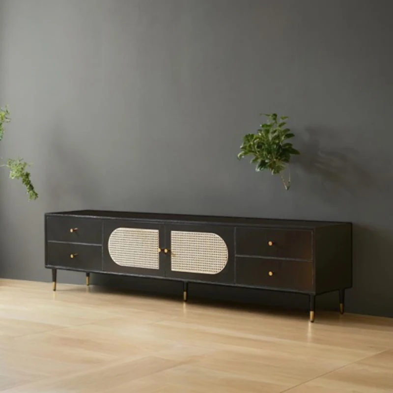 Rattan Furniture Entertainment Pedestal Stand Tv Cabinet Luxury Aesthetic Room Modern Console Organizer Muebles Tv Salon Display
Rattan Furniture Entertainment Pedestal Stand Tv Cabinet Luxury Aesthetic Room Modern Console Organizer Muebles Tv Salon Display