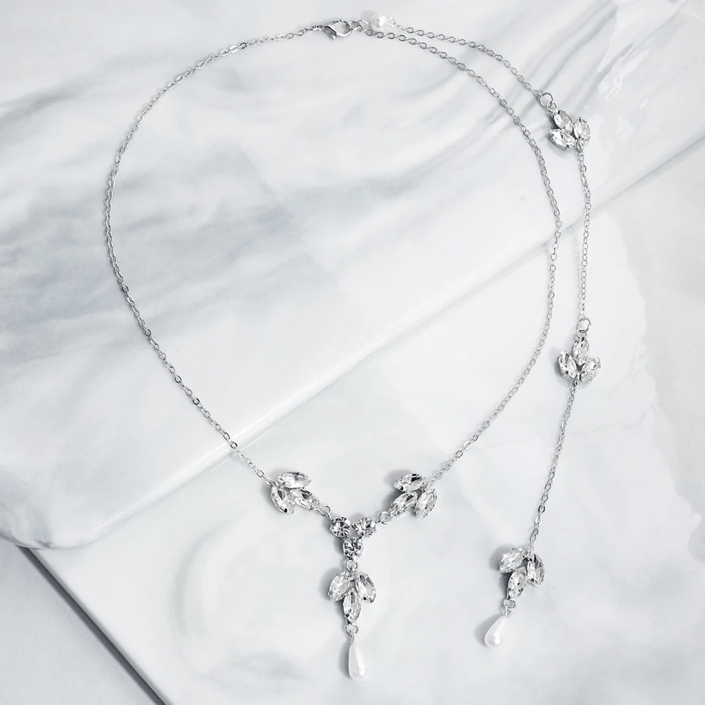 Backless Necklace Wedding Guest for Women Pendants Choker Bride Girls Ladies Chain
Backless Necklace Wedding Guest for Women Pendants Choker Bride Girls Ladies Chain