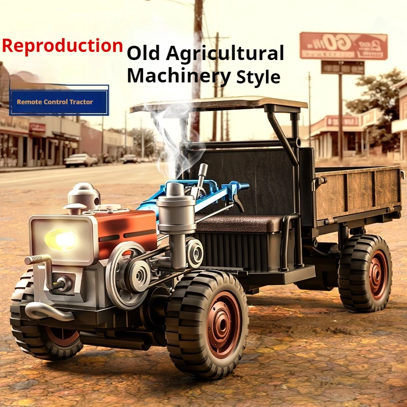 JJRC C8836 4WD RC Simulated Fume Walking Tractor - Electric Toy Model & Holiday Gift
JJRC C8836 4WD RC Simulated Fume Walking Tractor - Electric Toy Model & Holiday Gift