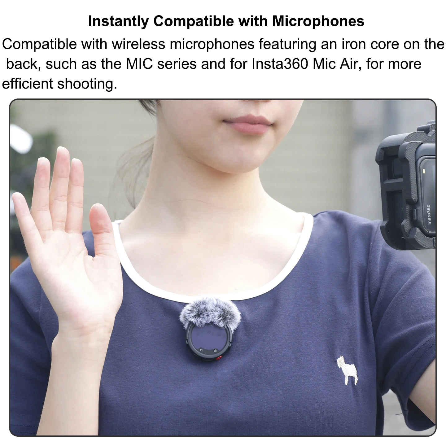 Magnetic Hidden Lanyard for Insta360 Mic Pro Invisible Neck Strap Strong Magnet Mount Compatible with MIC Series and Mic Air
Magnetic Hidden Lanyard for Insta360 Mic Pro Invisible Neck Strap Strong Magnet Mount Compatible with MIC Series and Mic Air