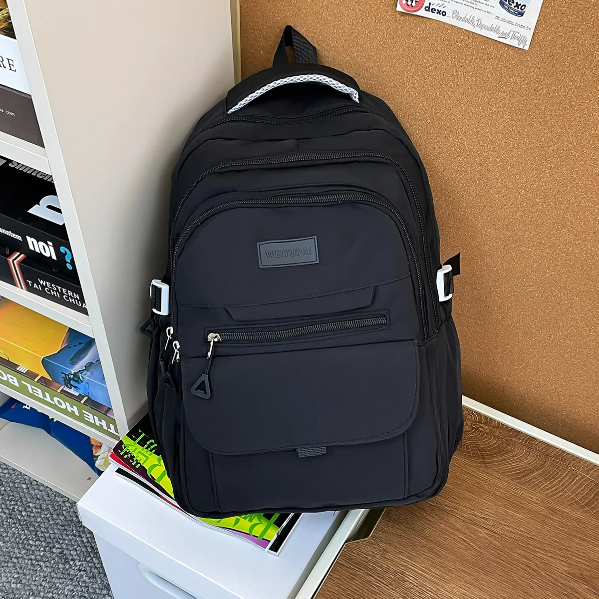 Multi-Compartment Backpack, Large Capacity Water-Resistant School & Travel Bag, Casual Daypack with Multiple Pockets
Multi-Compartment Backpack, Large Capacity Water-Resistant School & Travel Bag, Casual Daypack with Multiple Pockets