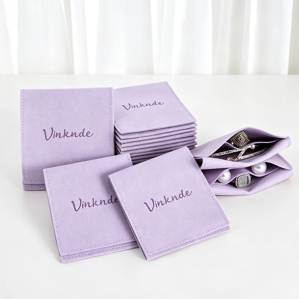50Pcs Custom Jewelry Pouch Bag with Divider Microfiber Envelope Pouches Earrings Necklace Bracelet Packing Suede Storage Bags
50Pcs Custom Jewelry Pouch Bag with Divider Microfiber Envelope Pouches Earrings Necklace Bracelet Packing Suede Storage Bags