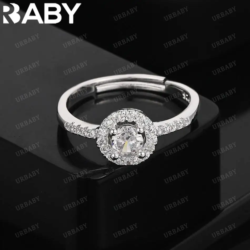 URBABY 925 Sterling Silver Zirconia Adjustable Ring For Women Creativity Gifts Street All-match Party And Daily Wear
URBABY 925 Sterling Silver Zirconia Adjustable Ring For Women Creativity Gifts Street All-match Party And Daily Wear