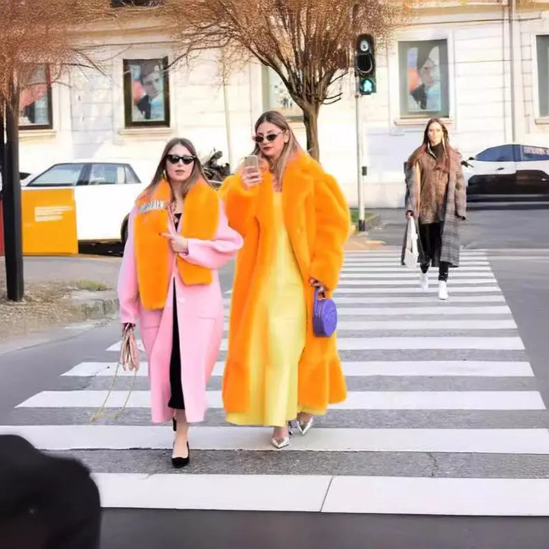 plus Size Long Rabbit Fur Lined Faux Fur Coat Thick Warm Autumn Winter Outerwear Women's Coat Elegant Style No Brand Registered
plus Size Long Rabbit Fur Lined Faux Fur Coat Thick Warm Autumn Winter Outerwear Women's Coat Elegant Style No Brand Registered