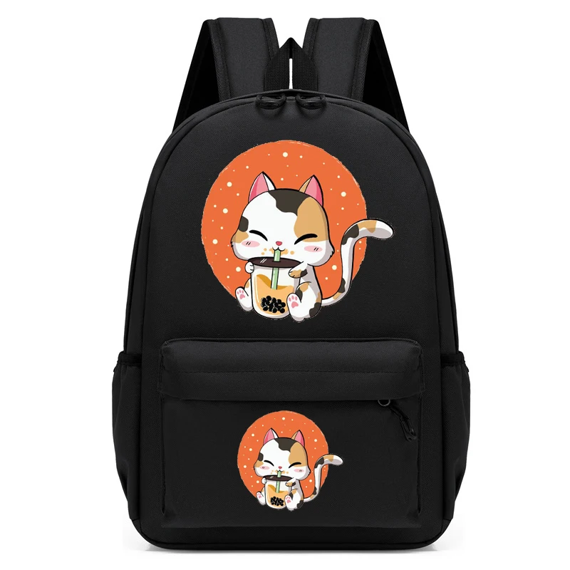 Japanese Cat Boba Anime Girl School Bag Bubble Tea Cartoon Cute School Bags Student Girl Backpack Bags Travel Mochilas Escolares
Japanese Cat Boba Anime Girl School Bag Bubble Tea Cartoon Cute School Bags Student Girl Backpack Bags Travel Mochilas Escolares