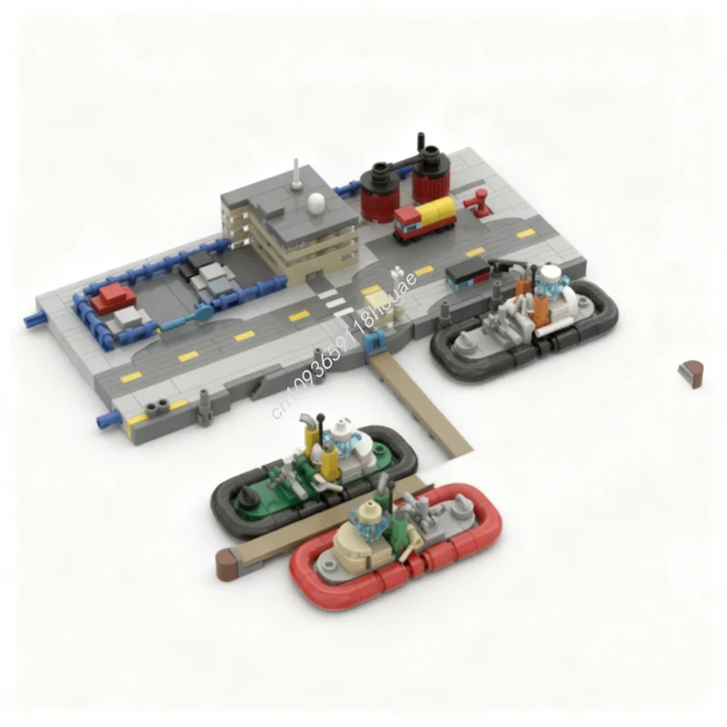 497 деталей MOC: Модульный набор для сборки лодки, причалов и буксирной модели, конструктор, развивающая игрушка, идея для рождественского подарка
497 деталей MOC: Модульный набор для сборки лодки, причалов и буксирной модели, конструктор, развивающая игрушка, идея для рождественского подарка