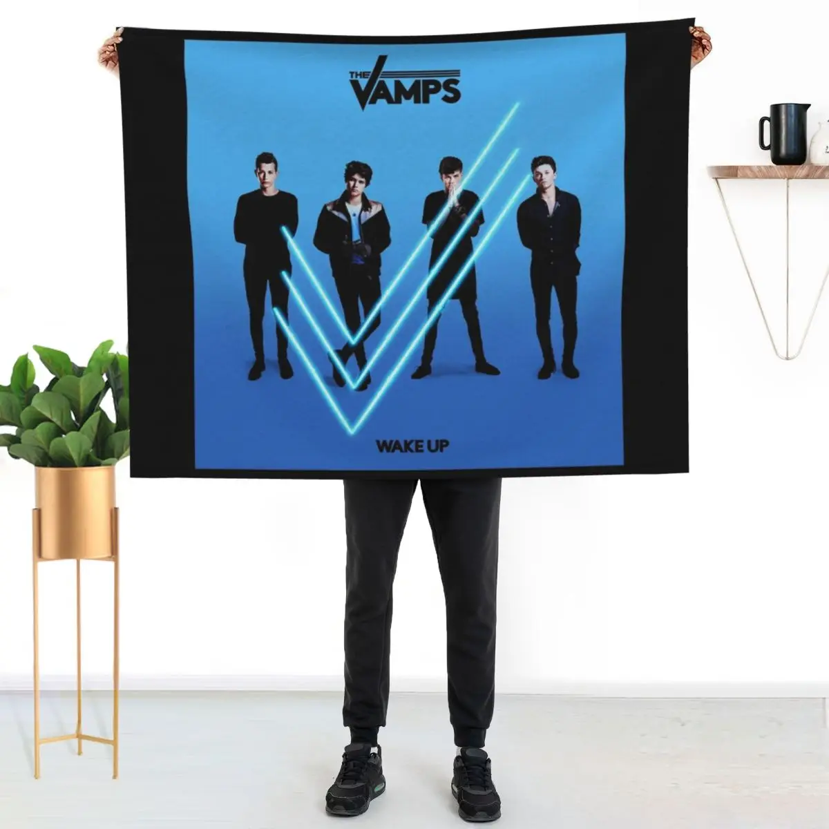 Wake up Throw Blanket Soft Sherpa Fleece Warm Blanket for Winter
Wake up Throw Blanket Soft Sherpa Fleece Warm Blanket for Winter