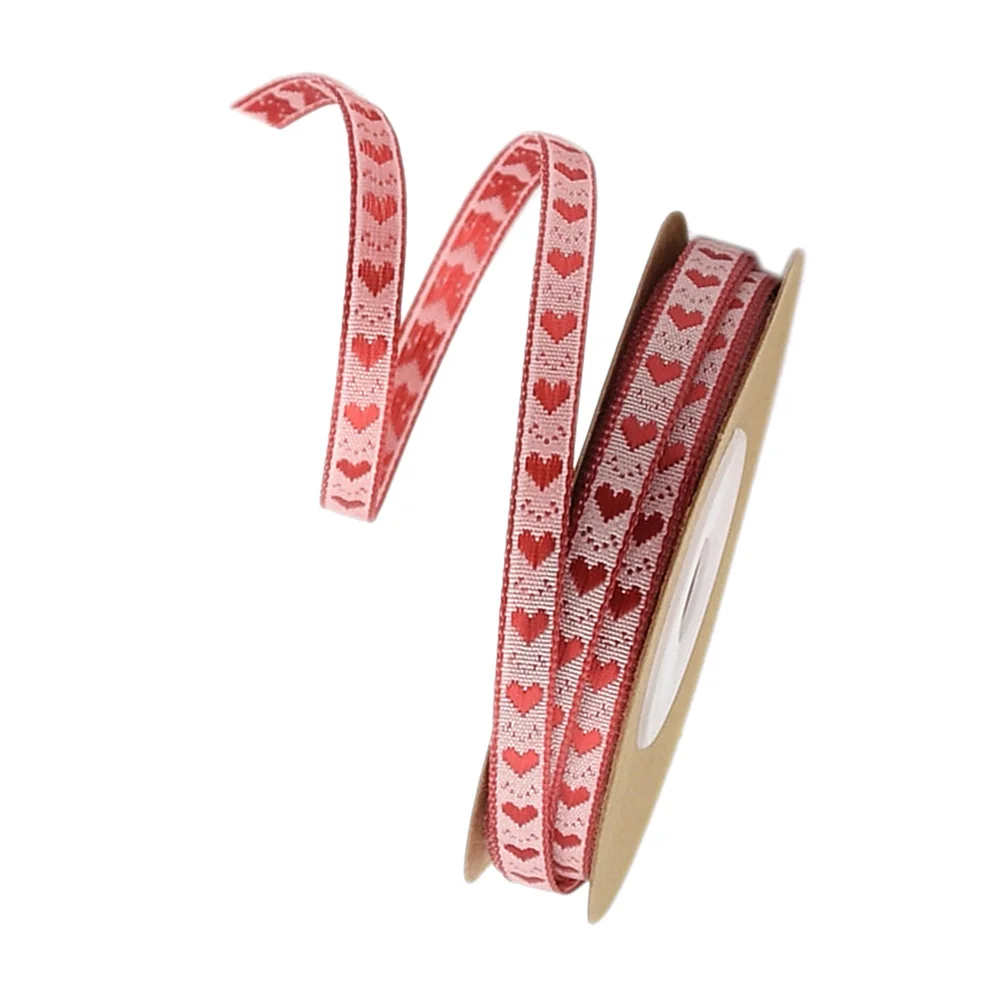 Crafts Ribbon DIY Gift Wrapping Heart Printed Twine Long Wedding Decoration Love-themed
Crafts Ribbon DIY Gift Wrapping Heart Printed Twine Long Wedding Decoration Love-themed