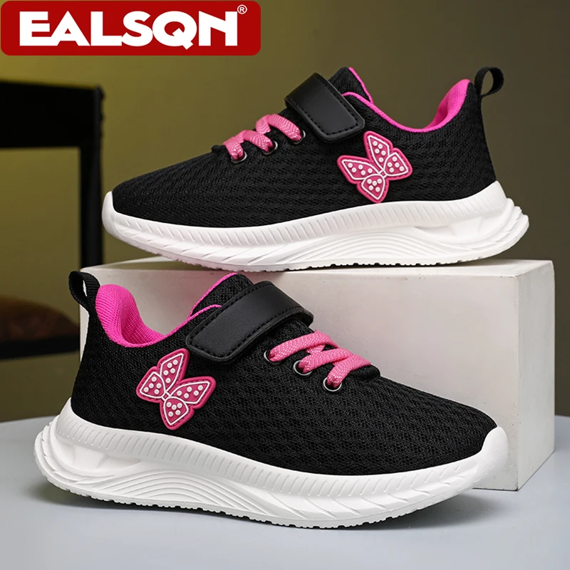 Детские легкие кроссовки для девочек с модным узором бабочки, модная детская повседневная прогулочная обувь с дышащей сеткой, школьная обувь
Детские легкие кроссовки для девочек с модным узором бабочки, модная детская повседневная прогулочная обувь с дышащей сеткой, школьная обувь