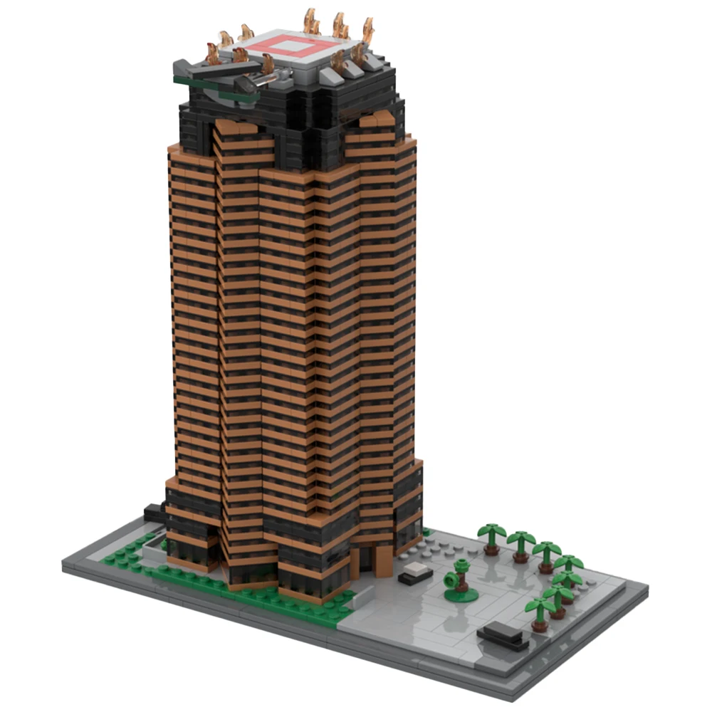 MOC Nakatomi Plaza/2121 Avenue of The Stars Street View Набор строительных блоков Модель игрушки Подарки для взрослых и детей (2005 шт.)
MOC Nakatomi Plaza/2121 Avenue of The Stars Street View Набор строительных блоков Модель игрушки Подарки для взрослых и детей (2005 шт.)