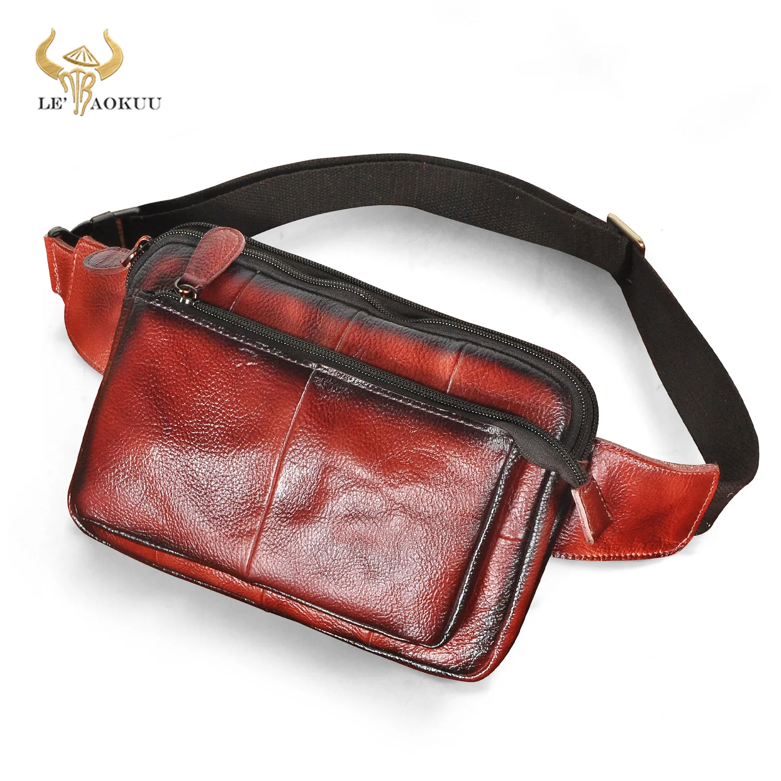 2022 Top Quality Leather Coffee Travel Waist Belt Bag Chest Pack Sling Bag Design 8" Phone Tablet Case Pouch For Men Male 2100
2022 Top Quality Leather Coffee Travel Waist Belt Bag Chest Pack Sling Bag Design 8" Phone Tablet Case Pouch For Men Male 2100
