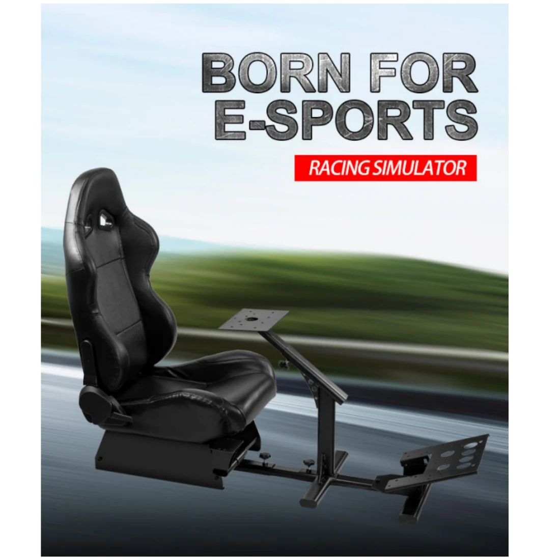Jiabeir 1012B Racing Cockpit F1 Metal Car Simulation Seat Stand Racing Seat Simulator
Jiabeir 1012B Racing Cockpit F1 Metal Car Simulation Seat Stand Racing Seat Simulator