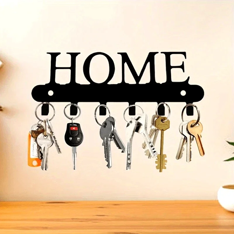 1pc Metal Fashion Metal Key Holder Rack - Wall Mount, Rust Resistant Key Hooks for Home, Bathroom - Easy Installation for Door
1pc Metal Fashion Metal Key Holder Rack - Wall Mount, Rust Resistant Key Hooks for Home, Bathroom - Easy Installation for Door