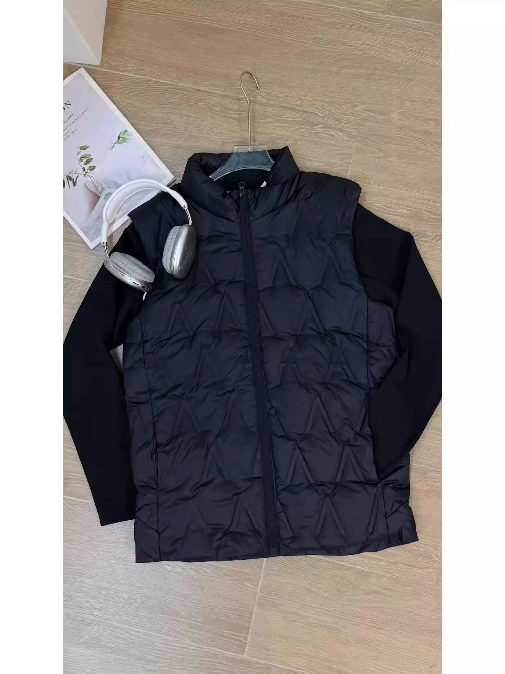 plus Size 300 Pounds Patchwork Diamond Grid Stand Collar Vest Unisex Autumn Winter High Street Sleeveless Shoulder Pad Vest J...
plus Size 300 Pounds Patchwork Diamond Grid Stand Collar Vest Unisex Autumn Winter High Street Sleeveless Shoulder Pad Vest J...