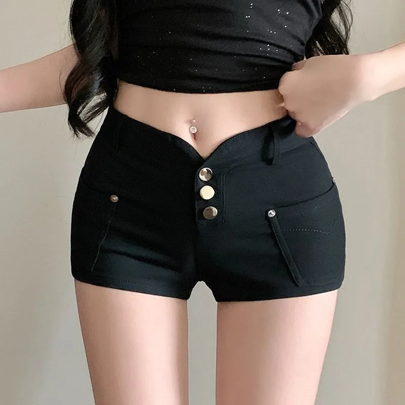 Korean Style Women's Slim Fit Denim Shorts 2026 Summer New 3 Colors Optional Low Waist High Hip Casual Daily Jean Shorts
Korean Style Women's Slim Fit Denim Shorts 2026 Summer New 3 Colors Optional Low Waist High Hip Casual Daily Jean Shorts
