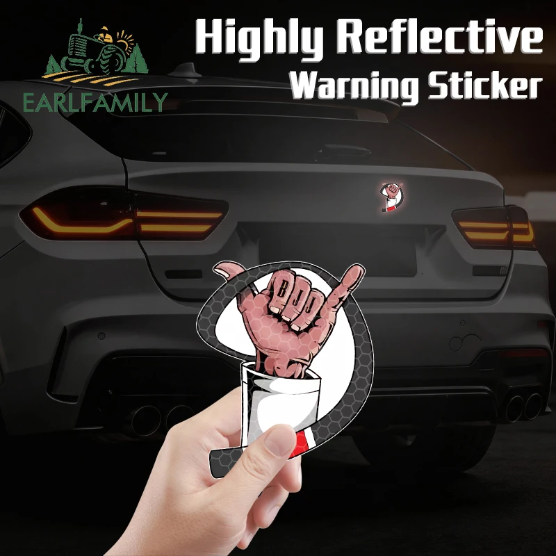 EARLFAMILY Reflective Jiu-jitsu Car Stickers Fuel Tank Cap Trunk Decals Practical Scratch Proof Refrigerator Car Accessories
EARLFAMILY Reflective Jiu-jitsu Car Stickers Fuel Tank Cap Trunk Decals Practical Scratch Proof Refrigerator Car Accessories