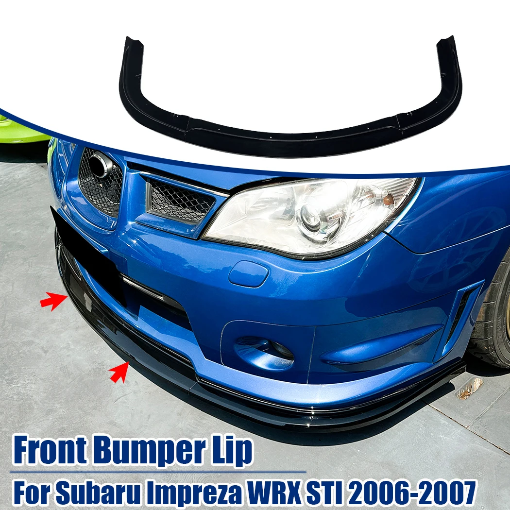 Front Bumper Lip Splitter Spoiler Diffuser For Subaru Impreza WRX STI 2006-2007 Splitter Tuning Exterior Trim Accessories
Front Bumper Lip Splitter Spoiler Diffuser For Subaru Impreza WRX STI 2006-2007 Splitter Tuning Exterior Trim Accessories