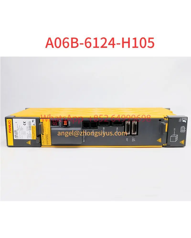 A06B-6124-H105 A06B 6124 H105 αiSV Servo Driver Tested Ok For CNC System Machine
A06B-6124-H105 A06B 6124 H105 αiSV Servo Driver Tested Ok For CNC System Machine