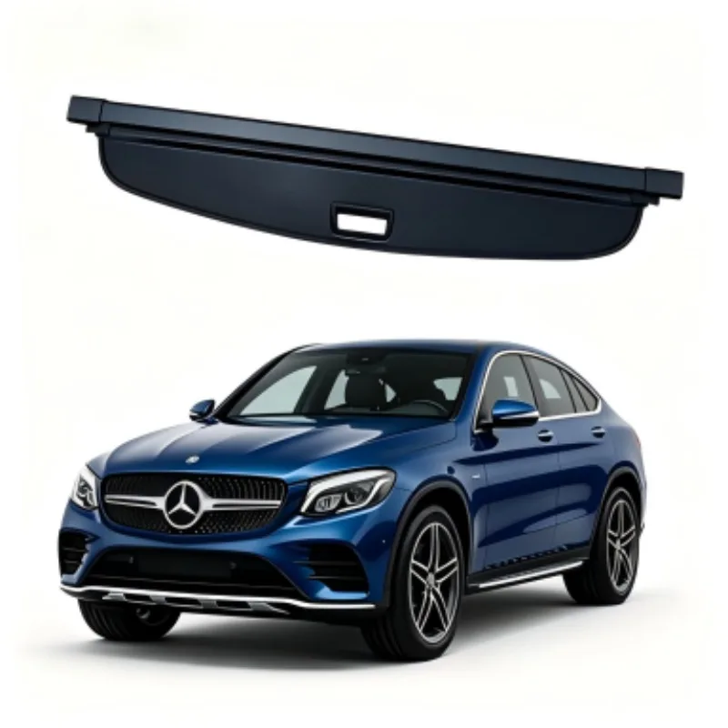 Cargo Cover Trunk Privacy Shade Rear Security Partition Anti-Theft Shield Organizer for Mercedes-Benz GLC Coupe X253 2015-2025
Cargo Cover Trunk Privacy Shade Rear Security Partition Anti-Theft Shield Organizer for Mercedes-Benz GLC Coupe X253 2015-2025