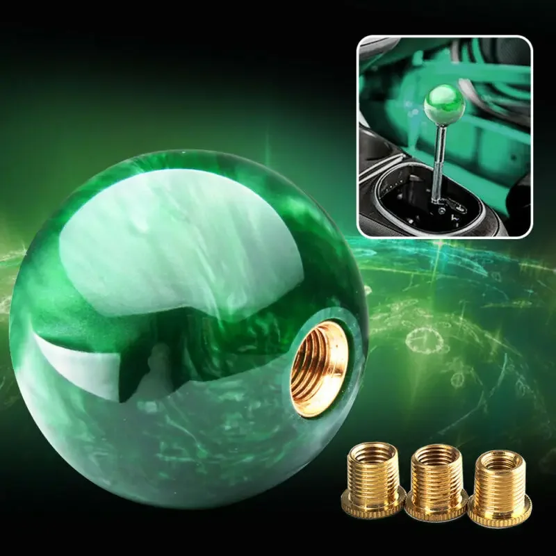 Universal Acrylic Plastic Marble Ball Shift Knob 54mm DIY Auto Replacement Parts For Manual Car Shoort Throw Gear Shifter
Universal Acrylic Plastic Marble Ball Shift Knob 54mm DIY Auto Replacement Parts For Manual Car Shoort Throw Gear Shifter