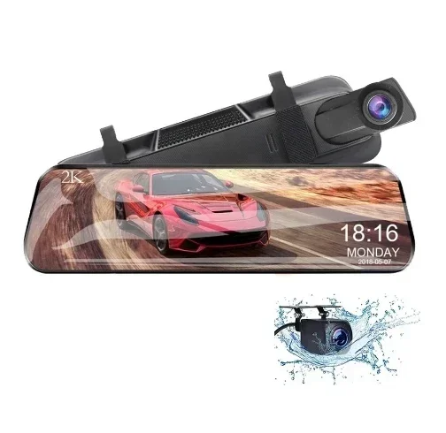 Rearview Dash Cam 10.0 Touch Screen Car DVR 2K Super Capacitor Dual-Channel HDR Voice Control 24H Park car accessories
Rearview Dash Cam 10.0 Touch Screen Car DVR 2K Super Capacitor Dual-Channel HDR Voice Control 24H Park car accessories