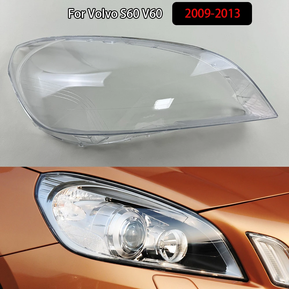 For Volvo S60 V60 2009-2013 Front Headlight Cover Transparent Headlamp Lamp Shell Replace Original Lampshade Plexiglass
For Volvo S60 V60 2009-2013 Front Headlight Cover Transparent Headlamp Lamp Shell Replace Original Lampshade Plexiglass