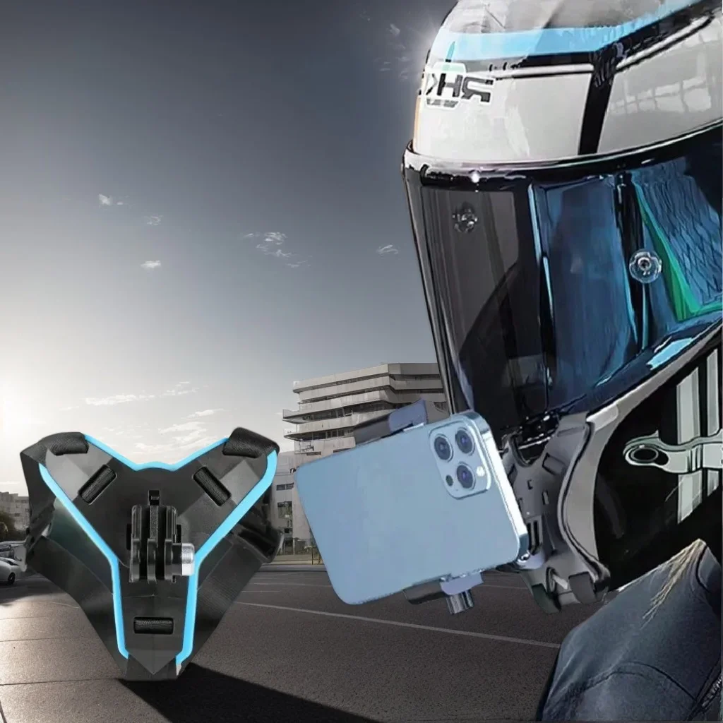  Кронштейн для подбородка мотоциклетного шлема - аксессуар для крепления камеры GoPro Action Sports
Кронштейн для подбородка мотоциклетного шлема - аксессуар для крепления камеры GoPro Action Sports 