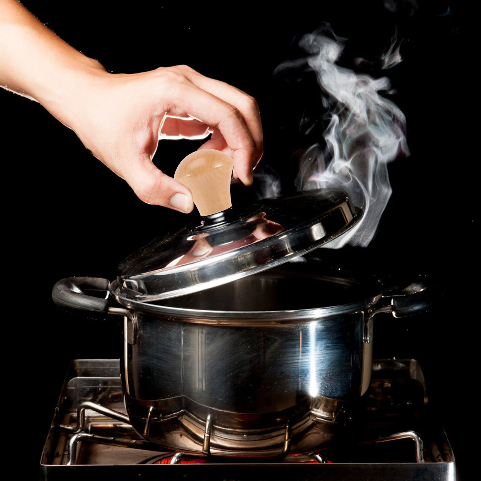 4Pcs Anti-Scald Lid Knobs High Temperature Resistant Beech Wood Pot Lid Handles Universal Replacement for Cover Grip
4Pcs Anti-Scald Lid Knobs High Temperature Resistant Beech Wood Pot Lid Handles Universal Replacement for Cover Grip