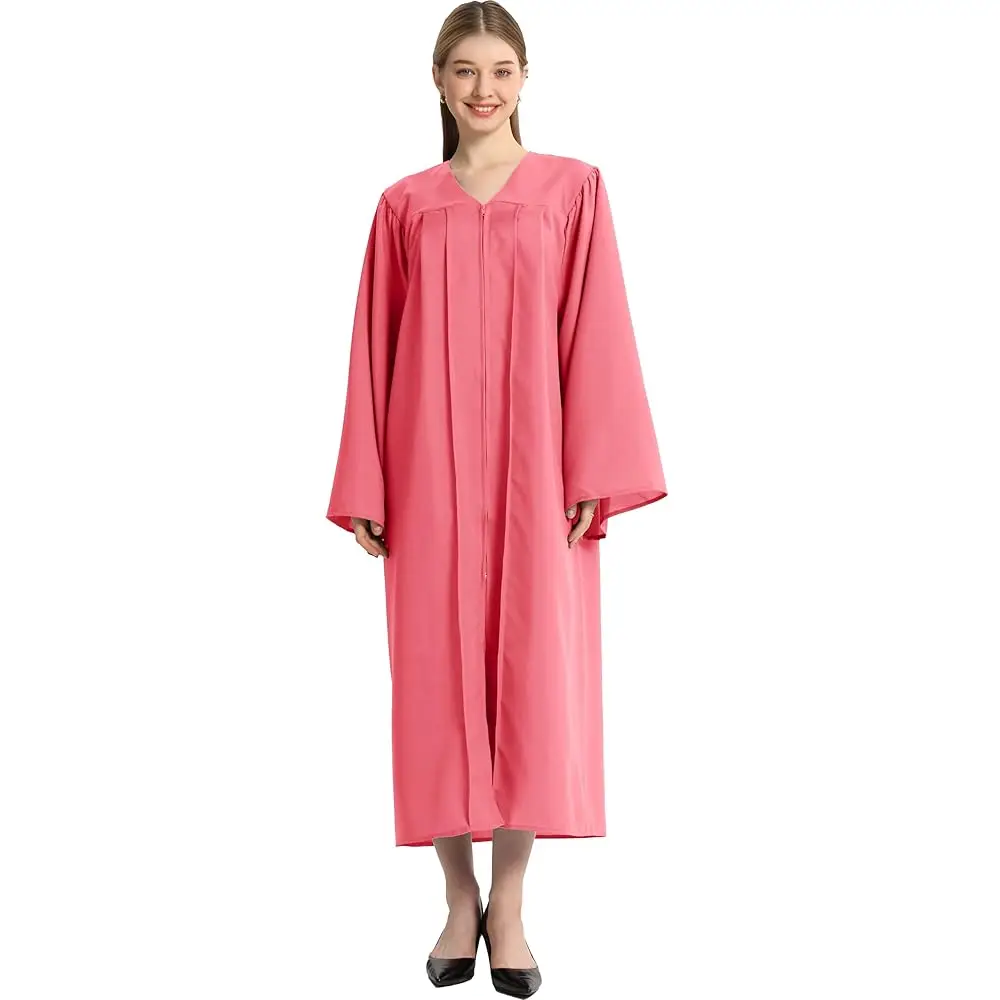 Unisex Matte Choir Robe for Church baptism robes for water baptism,Graduation Gown Judge Pastor Robes
Unisex Matte Choir Robe for Church baptism robes for water baptism,Graduation Gown Judge Pastor Robes