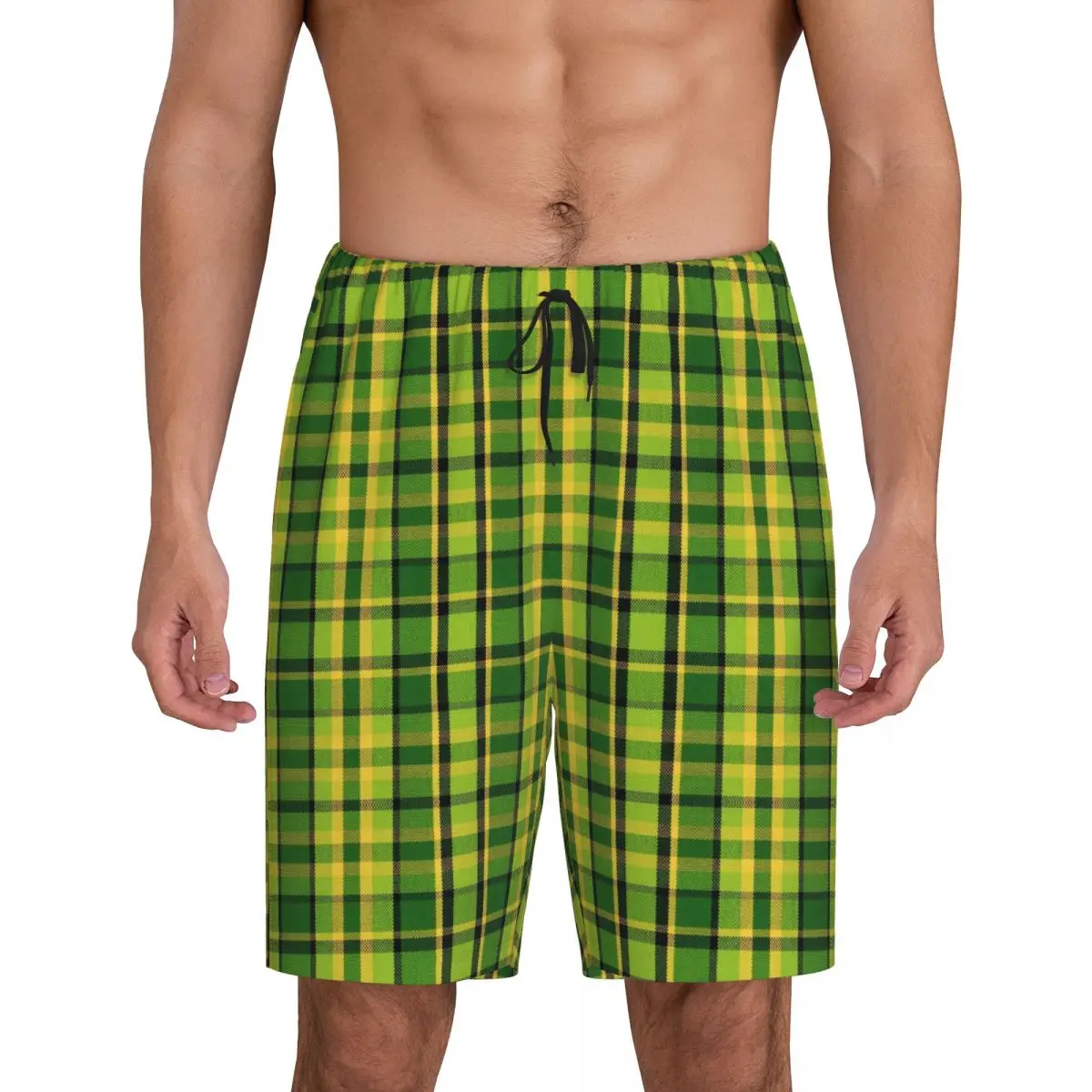 Custom Westy Tartan Green Plaid Pajama Bottoms Men Geometric Gingham Lounge Sleep Shorts Stretch Sleepwear Pjs with Pockets
Custom Westy Tartan Green Plaid Pajama Bottoms Men Geometric Gingham Lounge Sleep Shorts Stretch Sleepwear Pjs with Pockets