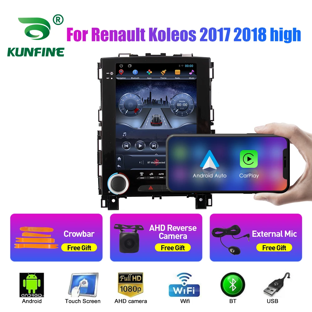 9,7-дюймовый автомобильный радиоприемник Tesla Style 2 Din Android для Renault Koleos 17-18, высокочастотный стерео автомобильный мультимедийный видеоплеер, DVD, GPS-навигация
9,7-дюймовый автомобильный радиоприемник Tesla Style 2 Din Android для Renault Koleos 17-18, высокочастотный стерео автомобильный мультимедийный видеоплеер, DVD, GPS-навигация