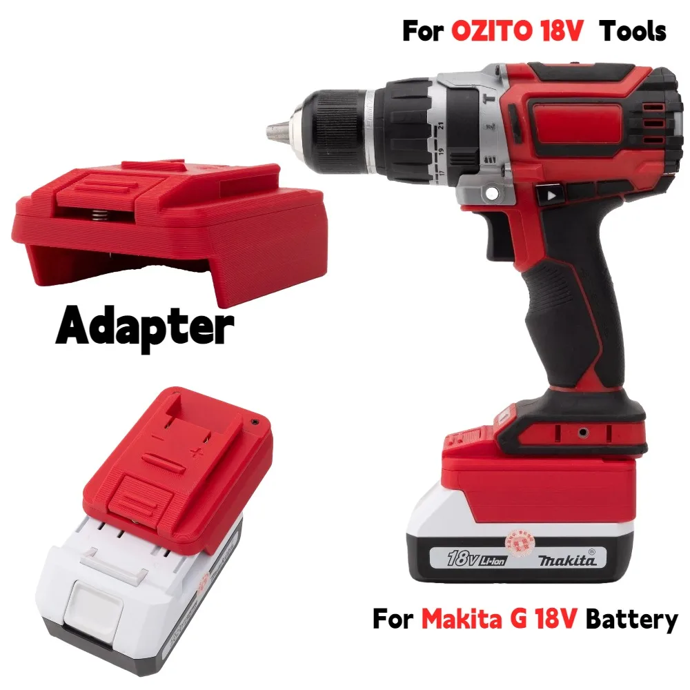 Адаптер/преобразователь для аккумуляторов Makita серии G 18V Li-ion для инструментов OZITO 18V (только адаптер)
Адаптер/преобразователь для аккумуляторов Makita серии G 18V Li-ion для инструментов OZITO 18V (только адаптер)