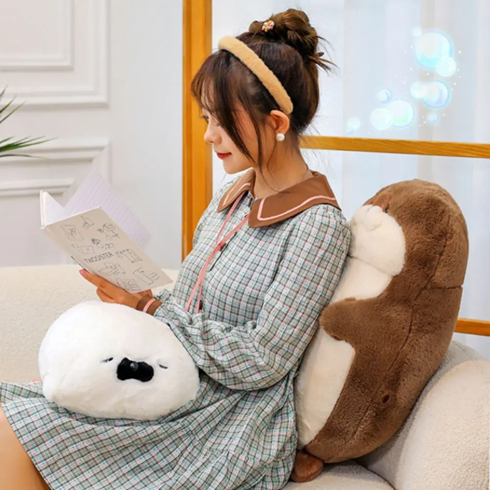 Simulation Cartoon Otter Plush Toys Funny Lifelike Animal Otter Toys Fashion Lying Down Seal Stuffed Dolls
Simulation Cartoon Otter Plush Toys Funny Lifelike Animal Otter Toys Fashion Lying Down Seal Stuffed Dolls