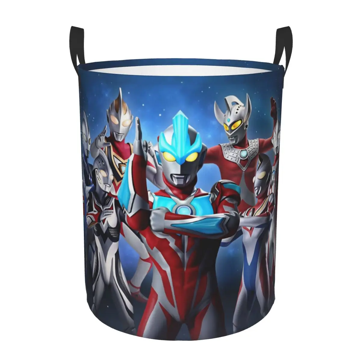 Ultraman Ginga Nexus Tiga Taro Gaia Mebius Cosmos Laundry Basket Foldable Clothes Hamper Storage Bin for Living Room
Ultraman Ginga Nexus Tiga Taro Gaia Mebius Cosmos Laundry Basket Foldable Clothes Hamper Storage Bin for Living Room