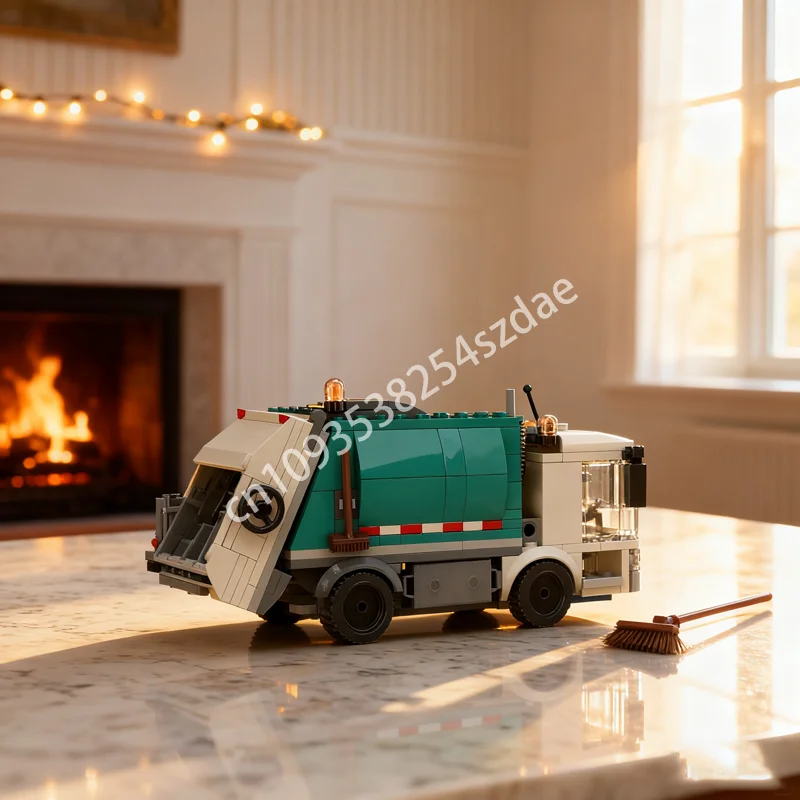 270 шт. MOC, грузовик для переработки, MOD City, дорожная модель, строительные игрушечные блоки, сборка, сделай сам, образование, Рождественский подарок, кирпич
270 шт. MOC, грузовик для переработки, MOD City, дорожная модель, строительные игрушечные блоки, сборка, сделай сам, образование, Рождественский подарок, кирпич