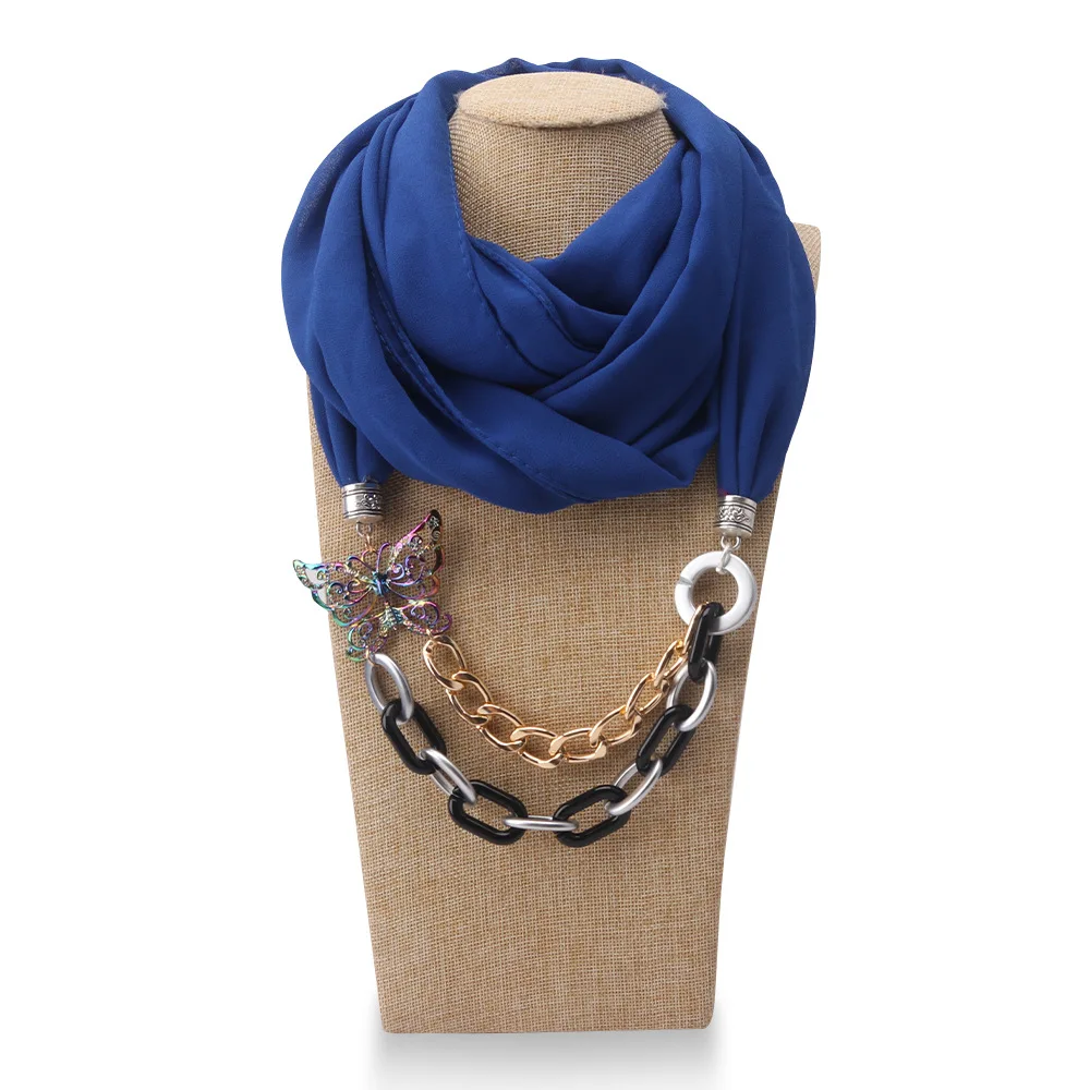 Женское шифоновое ювелирное ожерелье с пузырьками, кулон, шарф, хиджаб, платок, женские головные платки, подвеска в виде хиджаба, аксессуары 
Женское шифоновое ювелирное ожерелье с пузырьками, кулон, шарф, хиджаб, платок, женские головные платки, подвеска в виде хиджаба, аксессуары