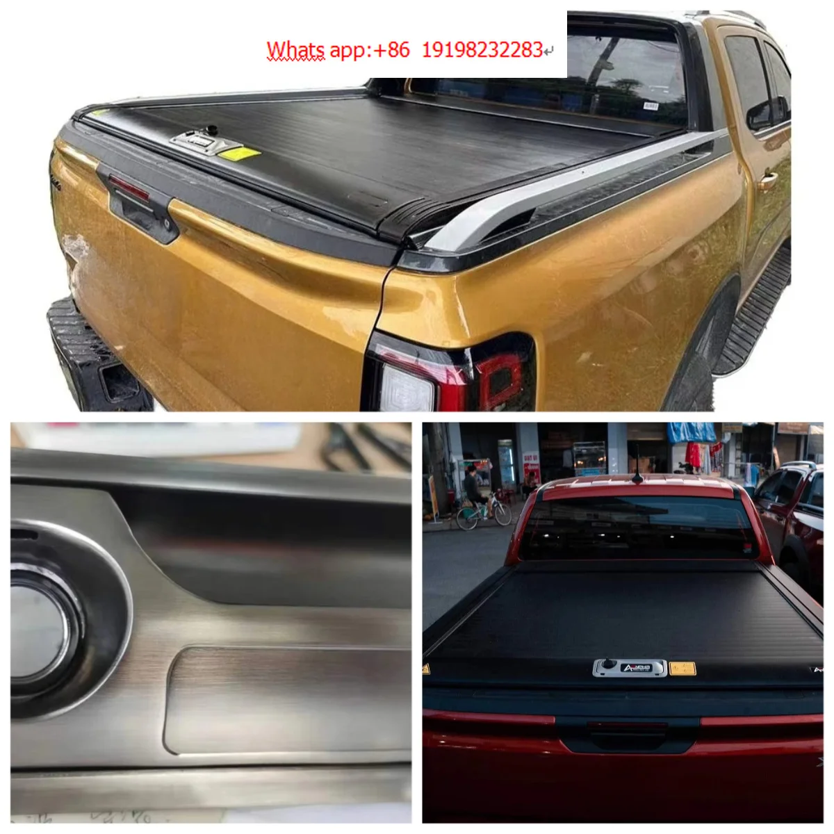 High Quality Electric Retractable Roller Lid Shutter Good Auto Accessory for Ranger Next-GEN 2023 Tonneau Cover
High Quality Electric Retractable Roller Lid Shutter Good Auto Accessory for Ranger Next-GEN 2023 Tonneau Cover